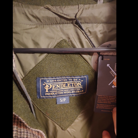 Pendleton Women's Missoula Field Coat Bronze Tweed - Picture 6 of 10